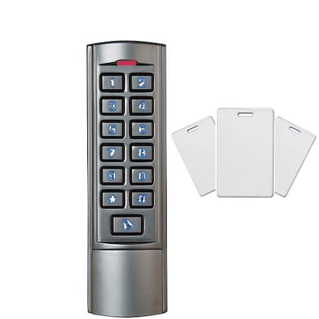 Camden Camden:  Slim-line stand alone prox. reader & keypad, 1 relay, 2,000 users CMD-CV-110SPK
